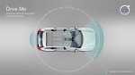 Illustration of research cameras on Volvo's XC90 Drive Me car